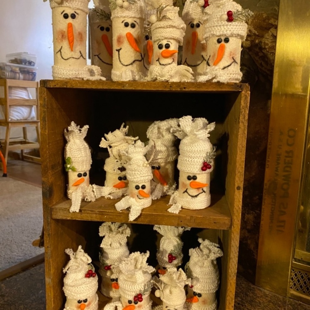 Festive Snowman Ornaments